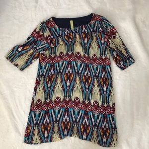 Long sleeve shift dress!